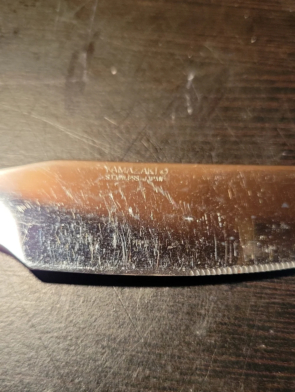 Vintage 1983 Yamazaki Japan Stainless Steel Flatwear Discontinued
